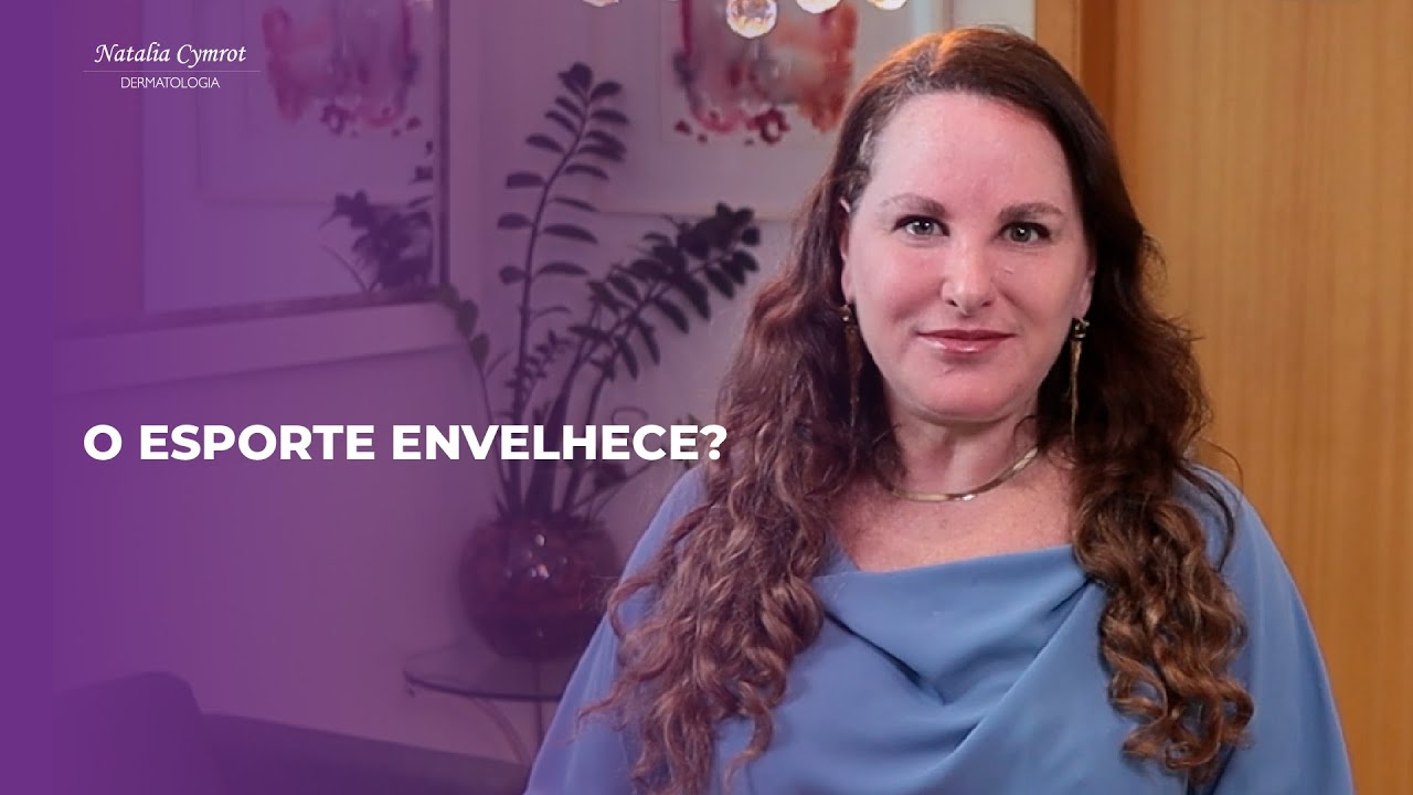 Na imagem a Dra Natalia esta ao lado do texto que é o titulo do video.