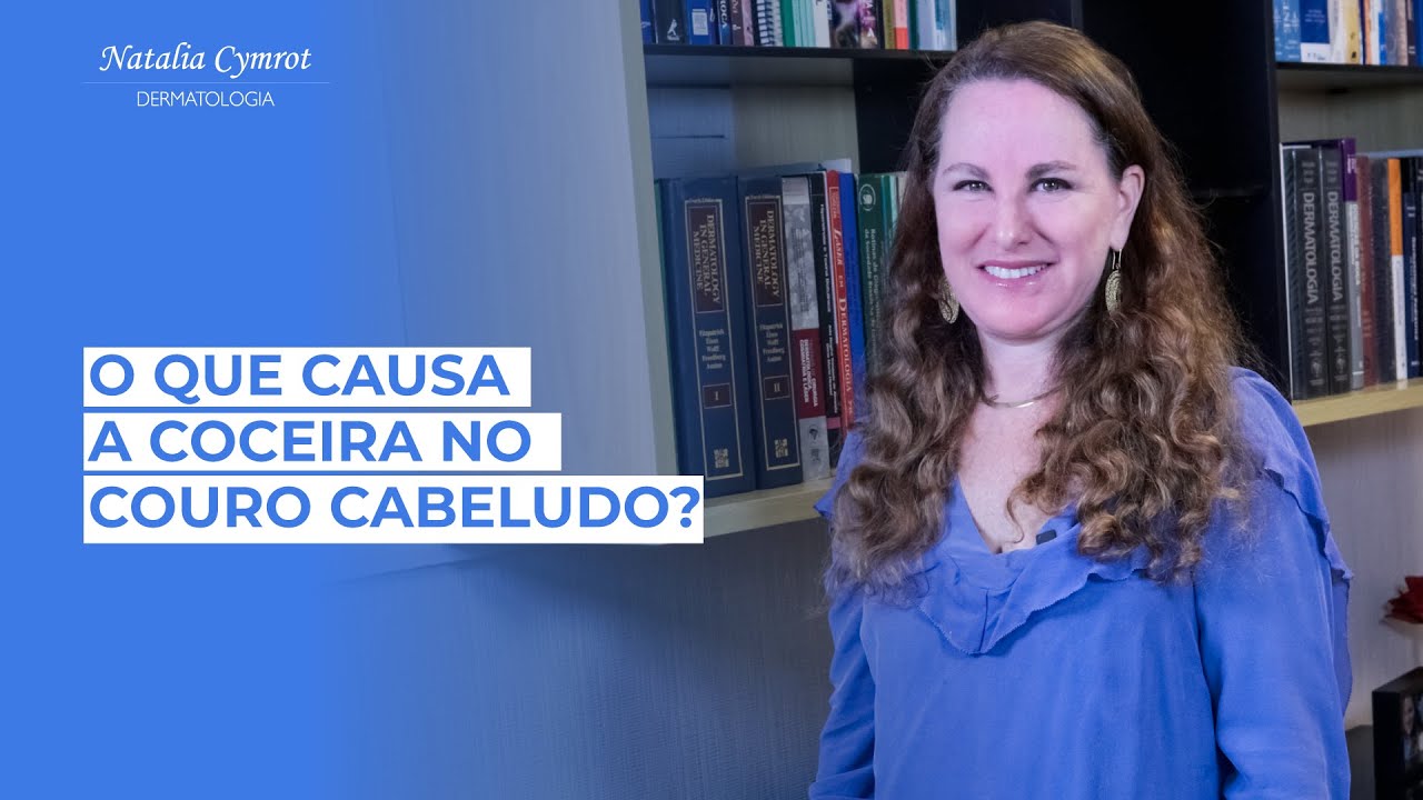 Na imagem a Dra Natalia esta ao lado do texto que é o titulo do vídeo.